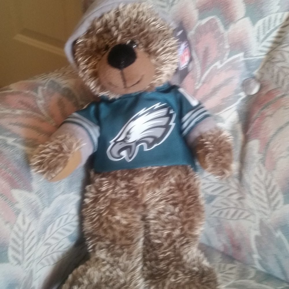 NFL Eagles Stuffed Bear